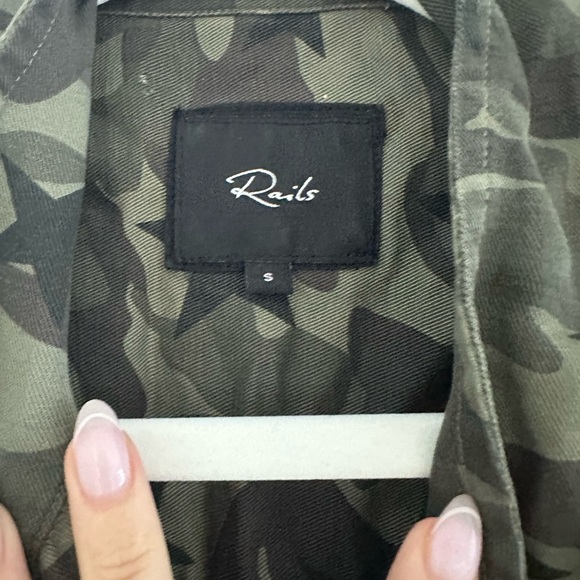 Rails Olive Camo Star Utility Jacket - Picture 4 of 4